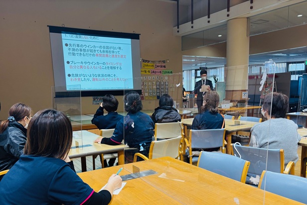 利用者送迎を行う職員向け安全運転講習（佐賀）