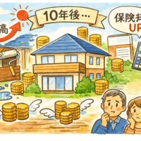 住宅の維持費が増えるイメージ（物価高・修繕費・保険費用）