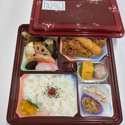 インズパークスのお客さまが作られたおいしいお弁当のイメージ